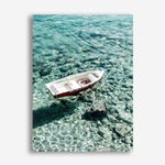 Shop Capri Boat II Photo Canvas Print a coastal themed photography framed stretched canvas print from The Print Emporium wall artwork collection - Buy Australian made prints for the home and your interior decor space, TPE-723-CA-35X46-NF