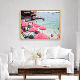 Shop Capri Days Photo Canvas Print a coastal themed photography framed stretched canvas print from The Print Emporium wall artwork collection - Buy Australian made prints for the home and your interior decor space, TPE-977-CA-35X46-NF