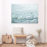 Shop Capri Island Umbrellas Photo Canvas Print a coastal themed photography framed stretched canvas print from The Print Emporium wall artwork collection - Buy Australian made prints for the home and your interior decor space, TPE-872-CA-35X46-NF
