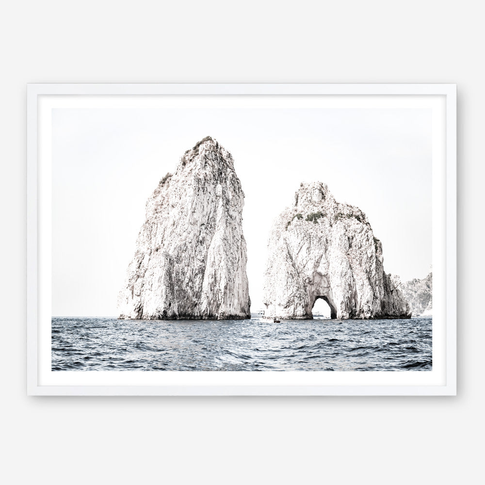 Shop Capri Rocks Photo Art Print a coastal themed photography wall art print from The Print Emporium wall artwork collection - Buy Australian made fine art poster and framed prints for the home and your interior decor, TPE-902-AP