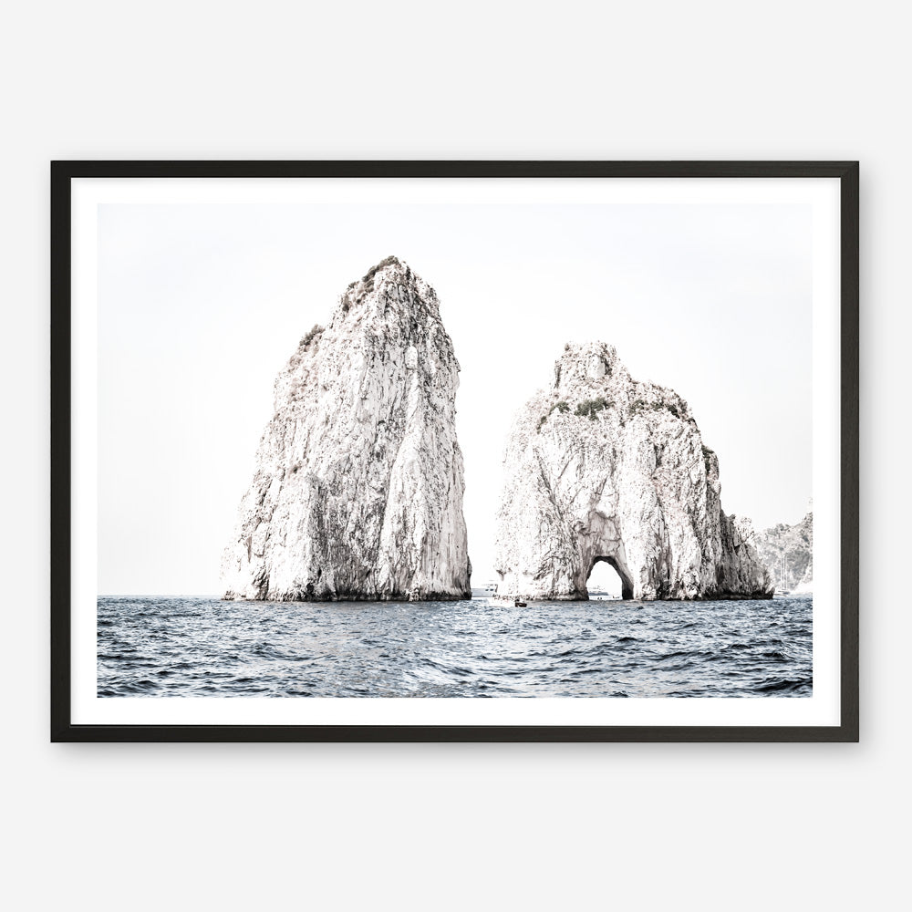 Shop Capri Rocks Photo Art Print a coastal themed photography wall art print from The Print Emporium wall artwork collection - Buy Australian made fine art poster and framed prints for the home and your interior decor, TPE-902-AP