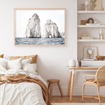 Shop Capri Rocks Photo Art Print a coastal themed photography wall art print from The Print Emporium wall artwork collection - Buy Australian made fine art poster and framed prints for the home and your interior decor, TPE-902-AP