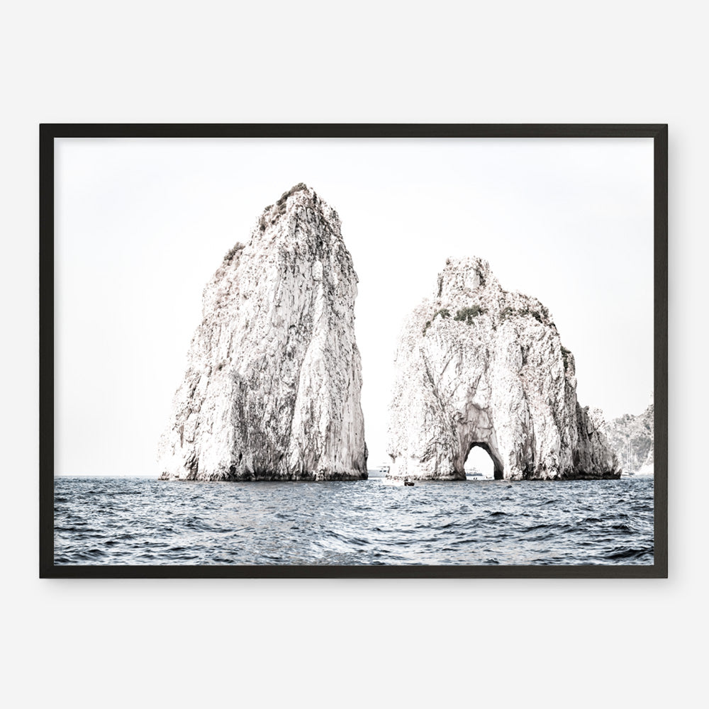 Shop Capri Rocks Photo Art Print a coastal themed photography wall art print from The Print Emporium wall artwork collection - Buy Australian made fine art poster and framed prints for the home and your interior decor, TPE-902-AP