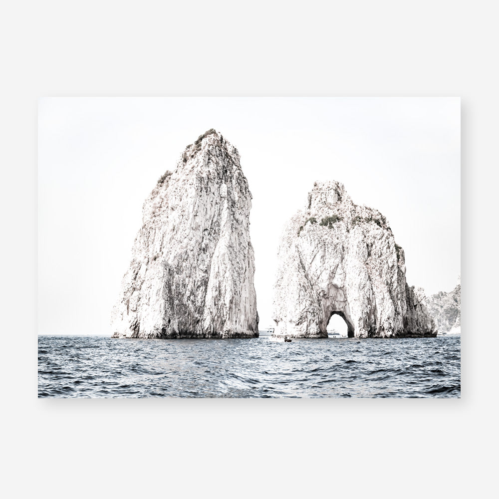 Shop Capri Rocks Photo Art Print a coastal themed photography wall art print from The Print Emporium wall artwork collection - Buy Australian made fine art poster and framed prints for the home and your interior decor, TPE-902-AP