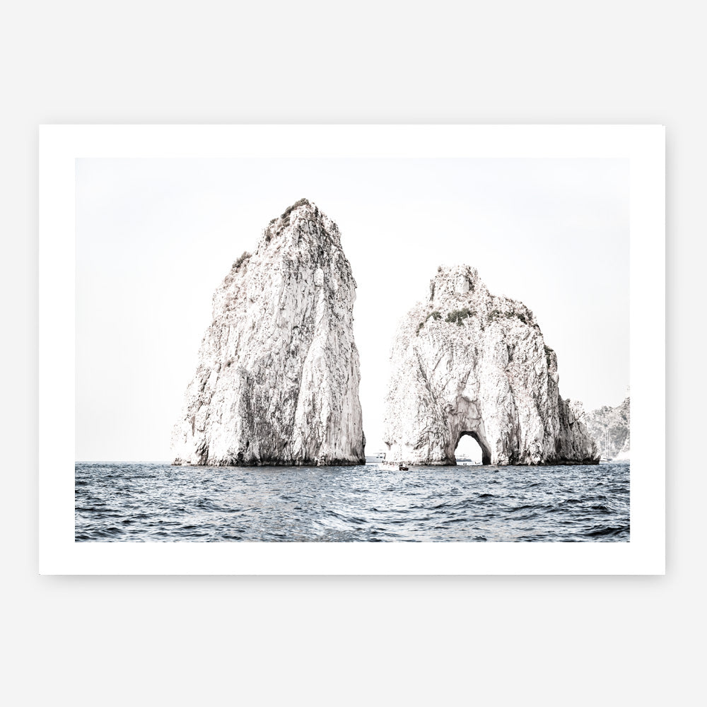 Shop Capri Rocks Photo Art Print a coastal themed photography wall art print from The Print Emporium wall artwork collection - Buy Australian made fine art poster and framed prints for the home and your interior decor, TPE-902-AP