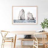 Shop Capri Rocks Photo Art Print a coastal themed photography wall art print from The Print Emporium wall artwork collection - Buy Australian made fine art poster and framed prints for the home and your interior decor, TPE-902-AP