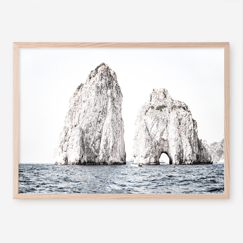 Shop Capri Rocks Photo Art Print a coastal themed photography wall art print from The Print Emporium wall artwork collection - Buy Australian made fine art poster and framed prints for the home and your interior decor, TPE-902-AP