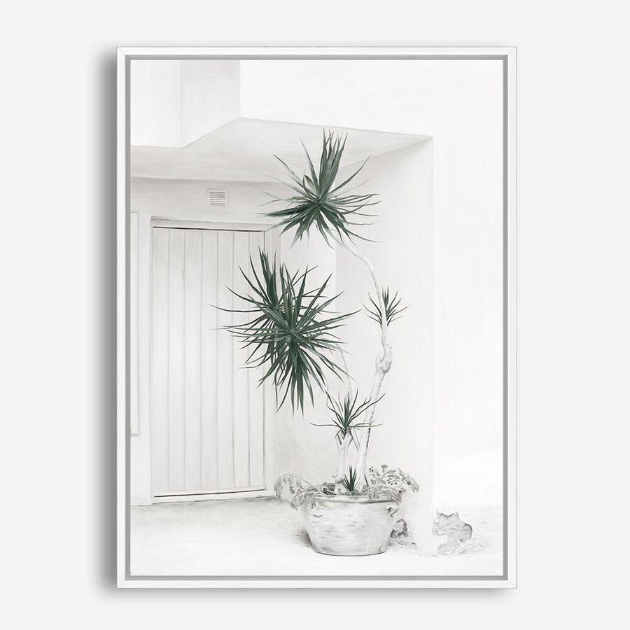 Shop Casa Di Palme II Canvas Print a coastal themed painted framed canvas wall art print from The Print Emporium artwork collection - Buy Australian made fine art painting style stretched canvas prints for the home and your interior decor space, TPE-758-CA-35X46-NF