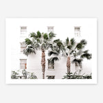Shop Casa Palms Photo Art Print a coastal themed photography wall art print from The Print Emporium wall artwork collection - Buy Australian made fine art poster and framed prints for the home and your interior decor, TPE-545-AP