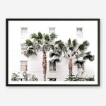 Shop Casa Palms Photo Art Print a coastal themed photography wall art print from The Print Emporium wall artwork collection - Buy Australian made fine art poster and framed prints for the home and your interior decor, TPE-545-AP