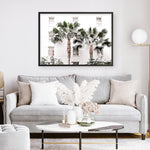 Shop Casa Palms Photo Art Print a coastal themed photography wall art print from The Print Emporium wall artwork collection - Buy Australian made fine art poster and framed prints for the home and your interior decor, TPE-545-AP