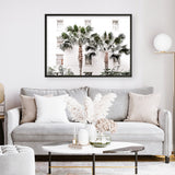 Shop Casa Palms Photo Art Print a coastal themed photography wall art print from The Print Emporium wall artwork collection - Buy Australian made fine art poster and framed prints for the home and your interior decor, TPE-545-AP