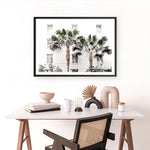 Shop Casa Palms Photo Art Print a coastal themed photography wall art print from The Print Emporium wall artwork collection - Buy Australian made fine art poster and framed prints for the home and your interior decor, TPE-545-AP