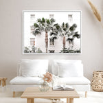 Shop Casa Palms Photo Canvas Print a coastal themed photography framed stretched canvas print from The Print Emporium wall artwork collection - Buy Australian made prints for the home and your interior decor space, TPE-545-CA-35X46-NF