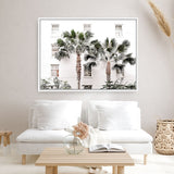 Shop Casa Palms Photo Canvas Print a coastal themed photography framed stretched canvas print from The Print Emporium wall artwork collection - Buy Australian made prints for the home and your interior decor space, TPE-545-CA-35X46-NF