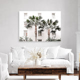Shop Casa Palms Photo Canvas Print a coastal themed photography framed stretched canvas print from The Print Emporium wall artwork collection - Buy Australian made prints for the home and your interior decor space, TPE-545-CA-35X46-NF