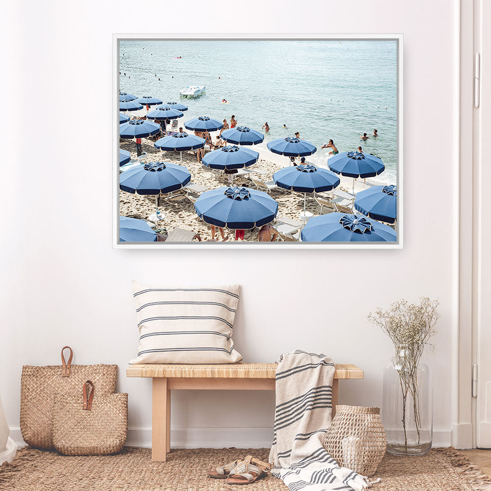 Shop Cavoli Beach I Photo Canvas Print a coastal themed photography framed stretched canvas print from The Print Emporium wall artwork collection - Buy Australian made prints for the home and your interior decor space, TPE-1189-CA-35X46-NF