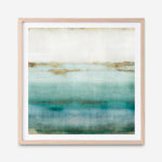 Shop Cerulean Haze I (Square) Art Print a painted abstract themed wall art print from The Print Emporium wall artwork collection - Buy Australian made fine art painting style poster and framed prints for the home and your interior decor room, TPE-PC-EZ192-AP