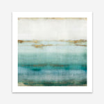 Shop Cerulean Haze I (Square) Art Print a painted abstract themed wall art print from The Print Emporium wall artwork collection - Buy Australian made fine art painting style poster and framed prints for the home and your interior decor room, TPE-PC-EZ192-AP