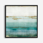 Shop Cerulean Haze I (Square) Canvas Print a painted abstract themed framed canvas wall art print from The Print Emporium artwork collection - Buy Australian made fine art painting style stretched canvas prints for the home and your interior decor space, TPE-PC-EZ192-CA-40X40-NF