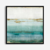 Shop Cerulean Haze I (Square) Canvas Print a painted abstract themed framed canvas wall art print from The Print Emporium artwork collection - Buy Australian made fine art painting style stretched canvas prints for the home and your interior decor space, TPE-PC-EZ192-CA-40X40-NF