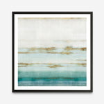 Shop Cerulean Haze II (Square) Art Print a painted abstract themed wall art print from The Print Emporium wall artwork collection - Buy Australian made fine art painting style poster and framed prints for the home and your interior decor room, TPE-PC-EZ193-AP