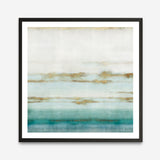 Shop Cerulean Haze II (Square) Art Print a painted abstract themed wall art print from The Print Emporium wall artwork collection - Buy Australian made fine art painting style poster and framed prints for the home and your interior decor room, TPE-PC-EZ193-AP