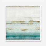 Shop Cerulean Haze II (Square) Art Print a painted abstract themed wall art print from The Print Emporium wall artwork collection - Buy Australian made fine art painting style poster and framed prints for the home and your interior decor room, TPE-PC-EZ193-AP