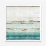 Shop Cerulean Haze II (Square) Art Print a painted abstract themed wall art print from The Print Emporium wall artwork collection - Buy Australian made fine art painting style poster and framed prints for the home and your interior decor room, TPE-PC-EZ193-AP