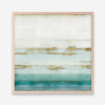 Shop Cerulean Haze II (Square) Art Print a painted abstract themed wall art print from The Print Emporium wall artwork collection - Buy Australian made fine art painting style poster and framed prints for the home and your interior decor room, TPE-PC-EZ193-AP