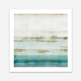 Shop Cerulean Haze II (Square) Art Print a painted abstract themed wall art print from The Print Emporium wall artwork collection - Buy Australian made fine art painting style poster and framed prints for the home and your interior decor room, TPE-PC-EZ193-AP