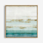 Shop Cerulean Haze II (Square) Canvas Print a painted abstract themed framed canvas wall art print from The Print Emporium artwork collection - Buy Australian made fine art painting style stretched canvas prints for the home and your interior decor space, TPE-PC-EZ193-CA-40X40-NF