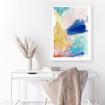 Shop Cha Cha I Art Print a painted abstract themed wall art print from The Print Emporium wall artwork collection - Buy Australian made fine art painting style poster and framed prints for the home and your interior decor room, TPE-PC-HN065-AP