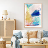 Shop Cha Cha I Art Print a painted abstract themed wall art print from The Print Emporium wall artwork collection - Buy Australian made fine art painting style poster and framed prints for the home and your interior decor room, TPE-PC-HN065-AP