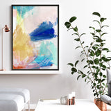 Shop Cha Cha I Art Print a painted abstract themed wall art print from The Print Emporium wall artwork collection - Buy Australian made fine art painting style poster and framed prints for the home and your interior decor room, TPE-PC-HN065-AP