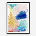 Shop Cha Cha I Art Print a painted abstract themed wall art print from The Print Emporium wall artwork collection - Buy Australian made fine art painting style poster and framed prints for the home and your interior decor room, TPE-PC-HN065-AP