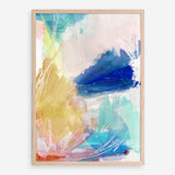 Shop Cha Cha I Art Print a painted abstract themed wall art print from The Print Emporium wall artwork collection - Buy Australian made fine art painting style poster and framed prints for the home and your interior decor room, TPE-PC-HN065-AP
