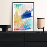 Shop Cha Cha I Art Print a painted abstract themed wall art print from The Print Emporium wall artwork collection - Buy Australian made fine art painting style poster and framed prints for the home and your interior decor room, TPE-PC-HN065-AP