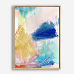 Shop Cha Cha I Canvas Print a painted abstract themed framed canvas wall art print from The Print Emporium artwork collection - Buy Australian made fine art painting style stretched canvas prints for the home and your interior decor space, TPE-PC-HN065-CA-35X46-NF