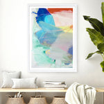 Shop Cha Cha II Art Print a painted abstract themed wall art print from The Print Emporium wall artwork collection - Buy Australian made fine art painting style poster and framed prints for the home and your interior decor room, TPE-PC-HN066-AP