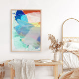 Shop Cha Cha II Art Print a painted abstract themed wall art print from The Print Emporium wall artwork collection - Buy Australian made fine art painting style poster and framed prints for the home and your interior decor room, TPE-PC-HN066-AP