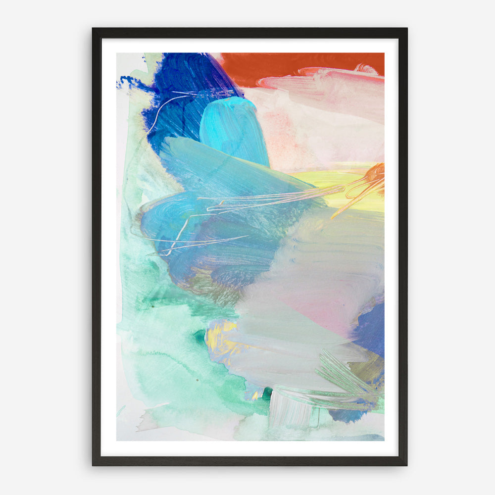 Shop Cha Cha II Art Print a painted abstract themed wall art print from The Print Emporium wall artwork collection - Buy Australian made fine art painting style poster and framed prints for the home and your interior decor room, TPE-PC-HN066-AP