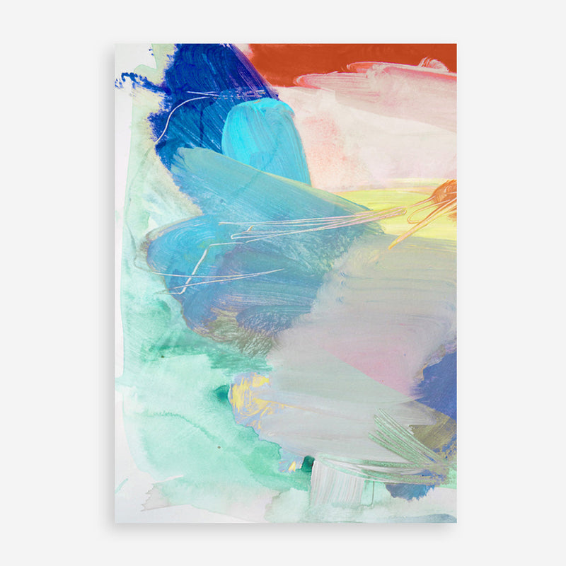 Shop Cha Cha II Art Print a painted abstract themed wall art print from The Print Emporium wall artwork collection - Buy Australian made fine art painting style poster and framed prints for the home and your interior decor room, TPE-PC-HN066-AP