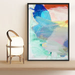 Shop Cha Cha II Art Print a painted abstract themed wall art print from The Print Emporium wall artwork collection - Buy Australian made fine art painting style poster and framed prints for the home and your interior decor room, TPE-PC-HN066-AP