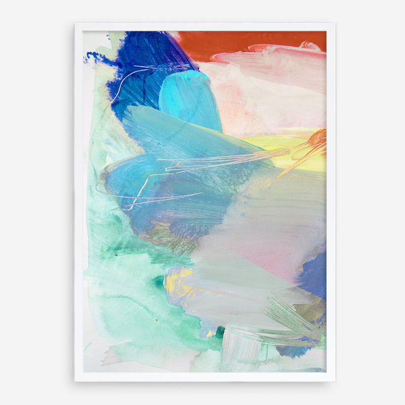 Shop Cha Cha II Art Print a painted abstract themed wall art print from The Print Emporium wall artwork collection - Buy Australian made fine art painting style poster and framed prints for the home and your interior decor room, TPE-PC-HN066-AP
