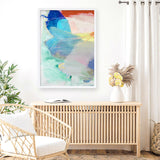 Shop Cha Cha II Art Print a painted abstract themed wall art print from The Print Emporium wall artwork collection - Buy Australian made fine art painting style poster and framed prints for the home and your interior decor room, TPE-PC-HN066-AP