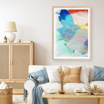 Shop Cha Cha II Art Print a painted abstract themed wall art print from The Print Emporium wall artwork collection - Buy Australian made fine art painting style poster and framed prints for the home and your interior decor room, TPE-PC-HN066-AP