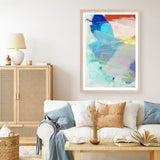 Shop Cha Cha II Art Print a painted abstract themed wall art print from The Print Emporium wall artwork collection - Buy Australian made fine art painting style poster and framed prints for the home and your interior decor room, TPE-PC-HN066-AP