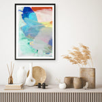 Shop Cha Cha II Art Print a painted abstract themed wall art print from The Print Emporium wall artwork collection - Buy Australian made fine art painting style poster and framed prints for the home and your interior decor room, TPE-PC-HN066-AP