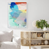 Shop Cha Cha II Canvas Print a painted abstract themed framed canvas wall art print from The Print Emporium artwork collection - Buy Australian made fine art painting style stretched canvas prints for the home and your interior decor space, TPE-PC-HN066-CA-35X46-NF